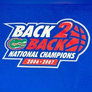 Florida Gators Basketball Back To Back National Champions Commemorative Shirt